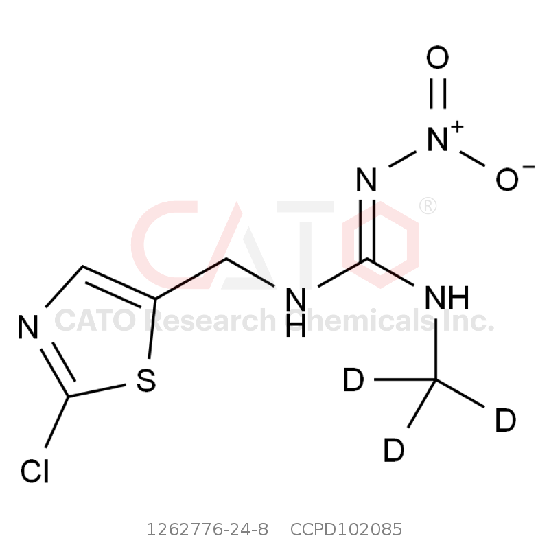 CAS No.:1262776-24-8,噻虫胺-D3