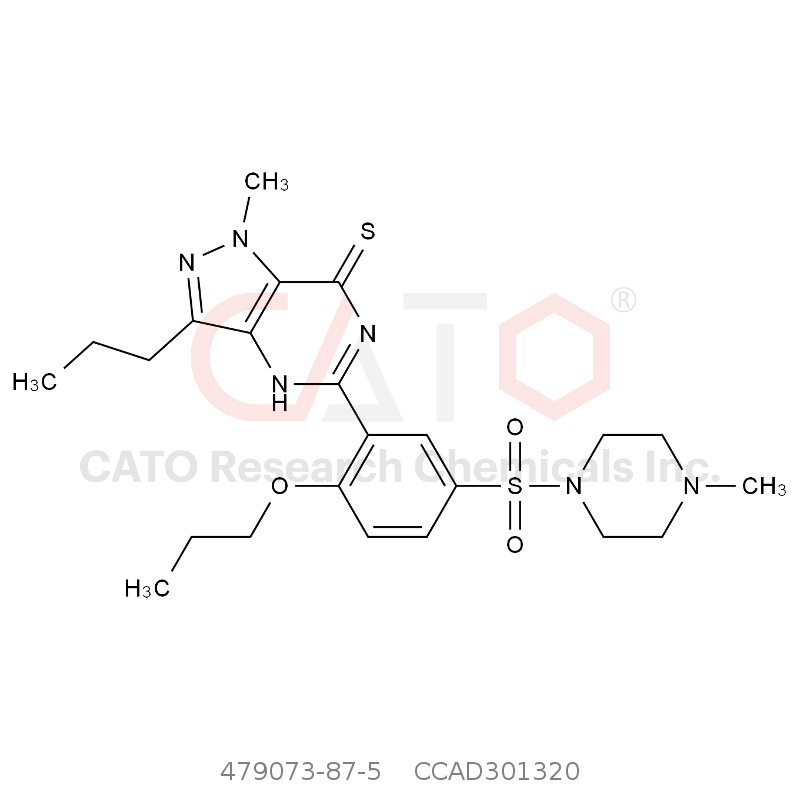 CAS No.:479073-87-5,丙氧苯基硫代西地那非