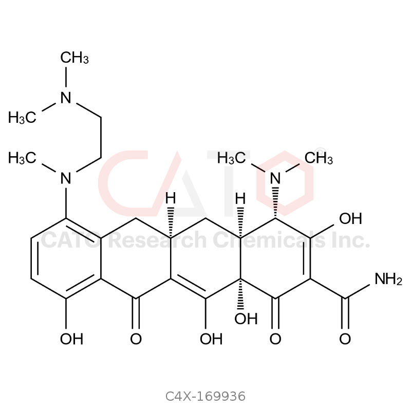 (5aR)-7-Desdimethylamino-7-((2-(dimethylamino)ethyl)(methyl))amino)-Minocycline