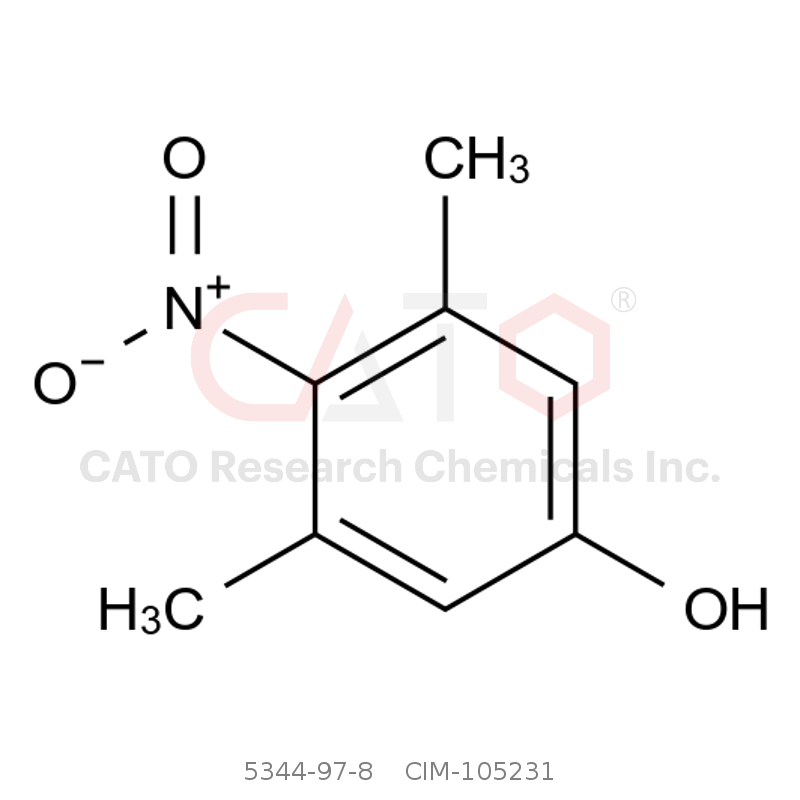 CAS No.:5344-97-8,3,5-Dimethyl-4-nitrophenol