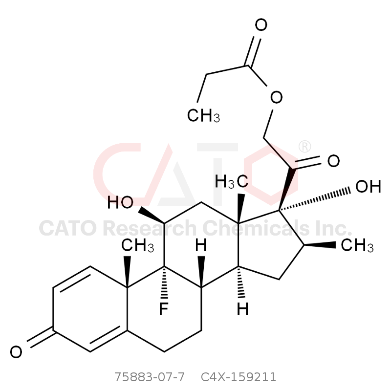 CAS No.:75883-07-7,Clobetasol Propionate EP Impurity K