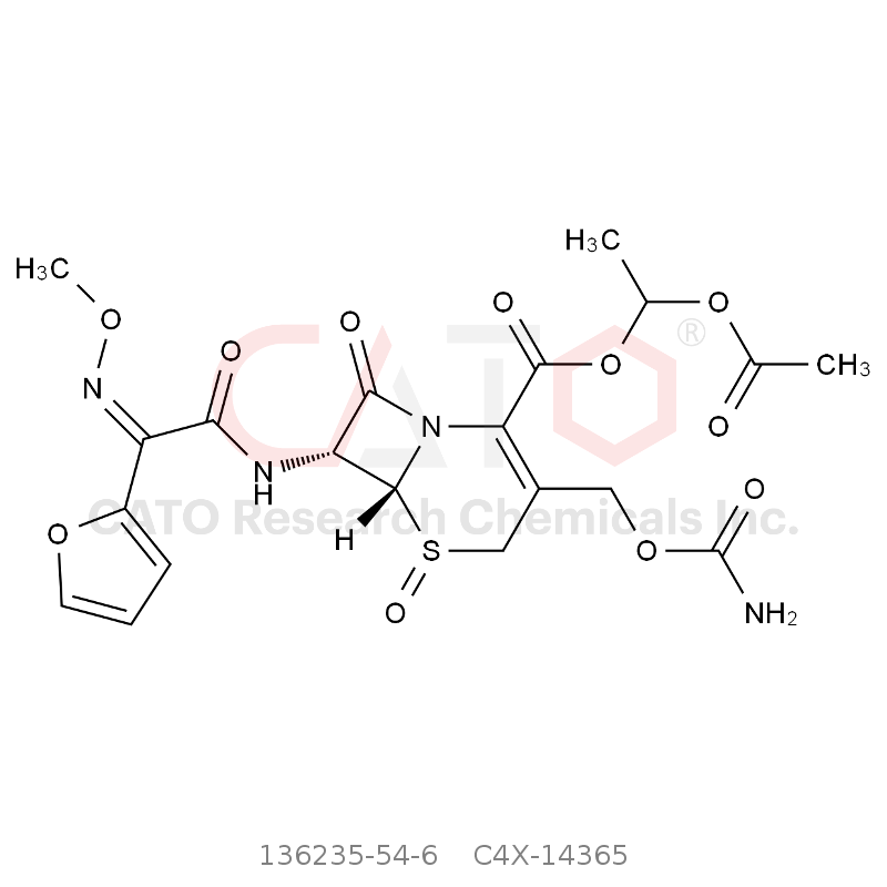 CAS No.:136235-54-6,头孢呋辛酯杂质5