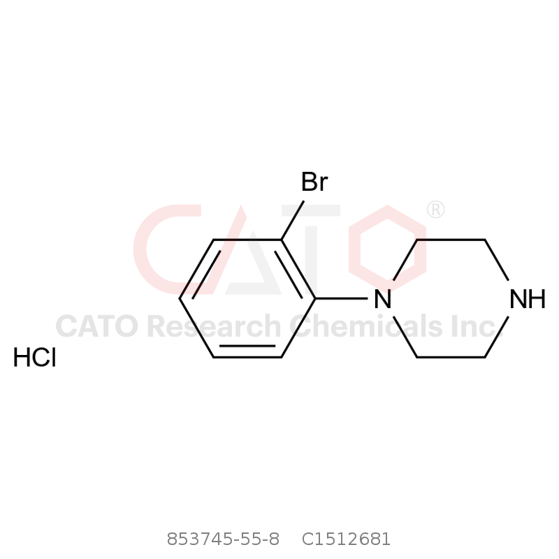 CAS No.:853745-55-8,1-(2-Bromophenyl)piperazine hydrochloride