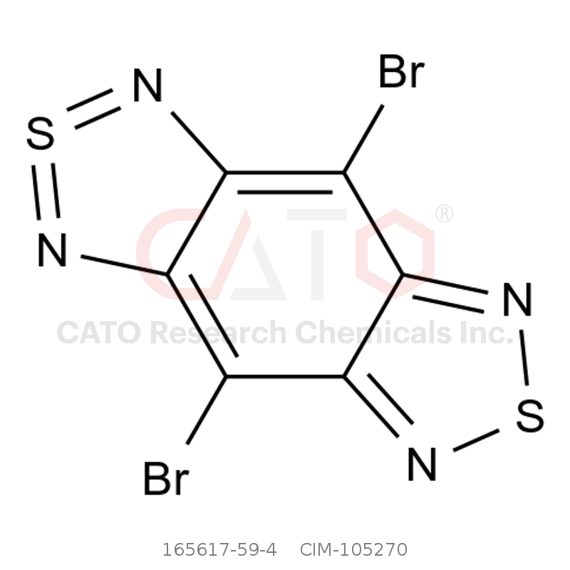 CAS No.:165617-59-4,4,7-Dibromobenzo[1,2-c:4,5-c']bis([1,2,5]thiadiazole)