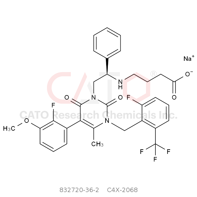 CAS No.:832720-36-2,艾拉戈克钠