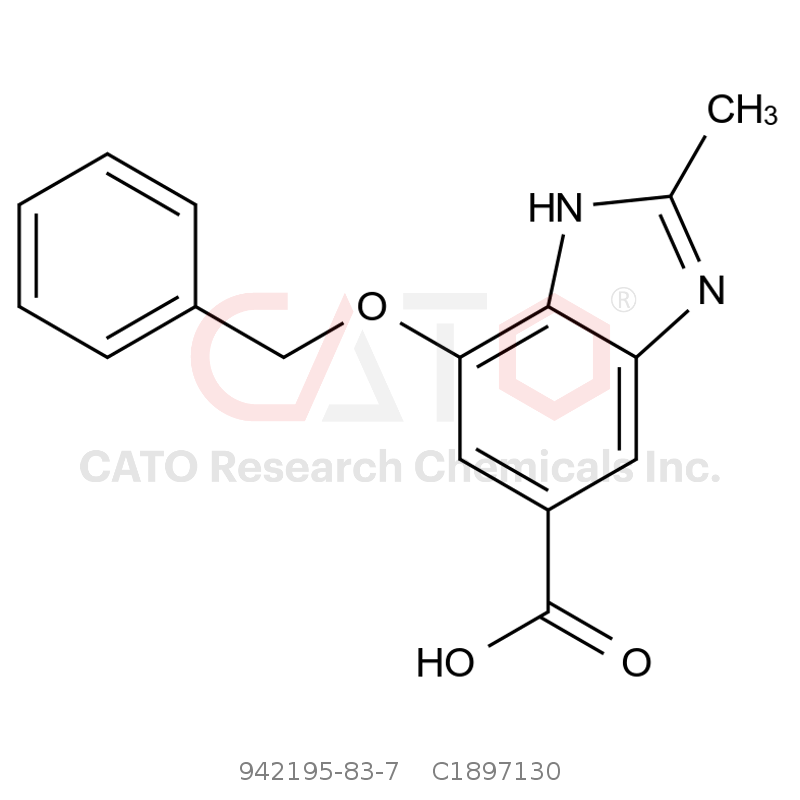 CAS No.:942195-83-7,4-(苄氧基)-2-甲基-1H-苯并[d]咪唑-6-羧酸