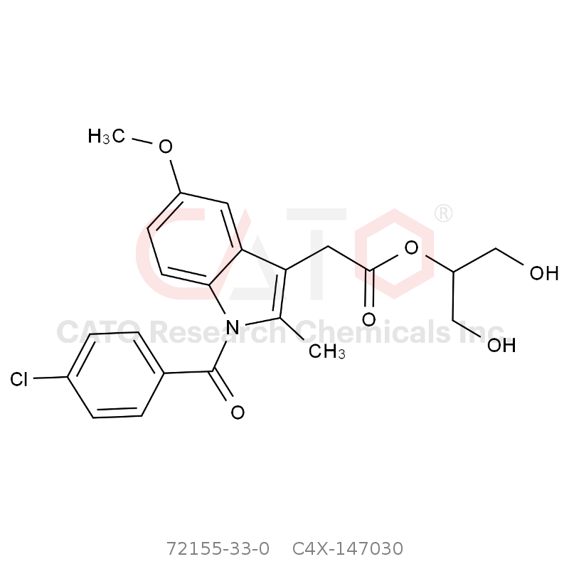 CAS No.:72155-33-0,Indometacin Impurity 30