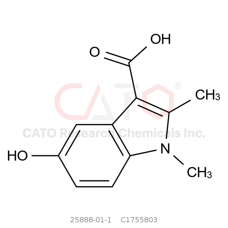 CAS No.:25888-01-1,5-羟基-1,2-二甲基-1H-吲哚-3-羧酸