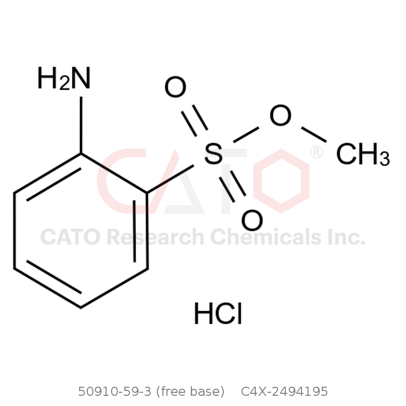CAS No.:50910-59-3 (free base),多替诺雷杂质195
