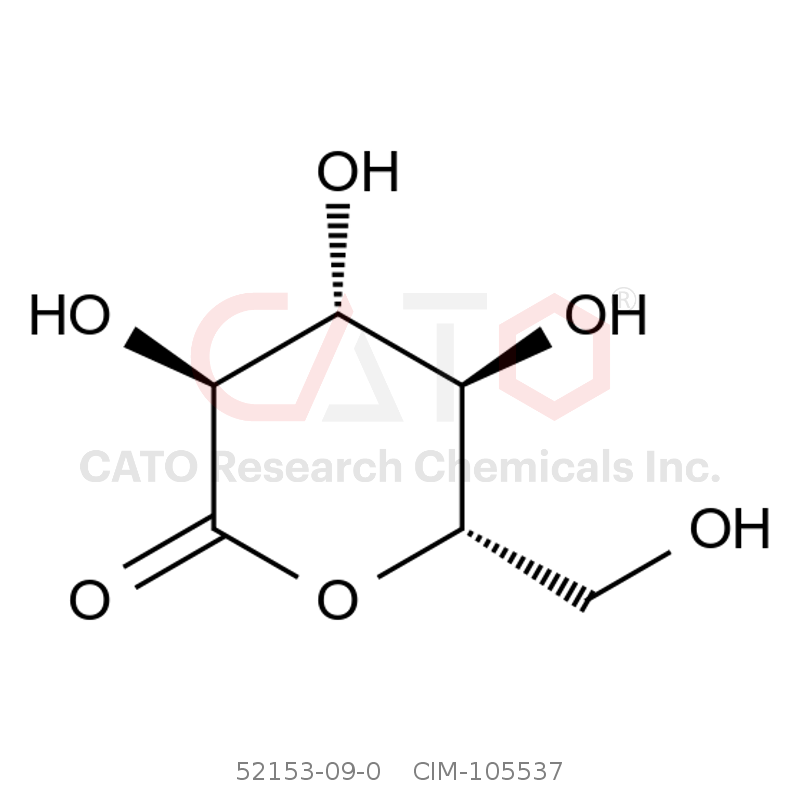 CAS No.:52153-09-0,(3S,4R,5R,6S)-3,4,5-trihydroxy-6-(hydroxymethyl)tetrahydro-2H-pyran-2-one