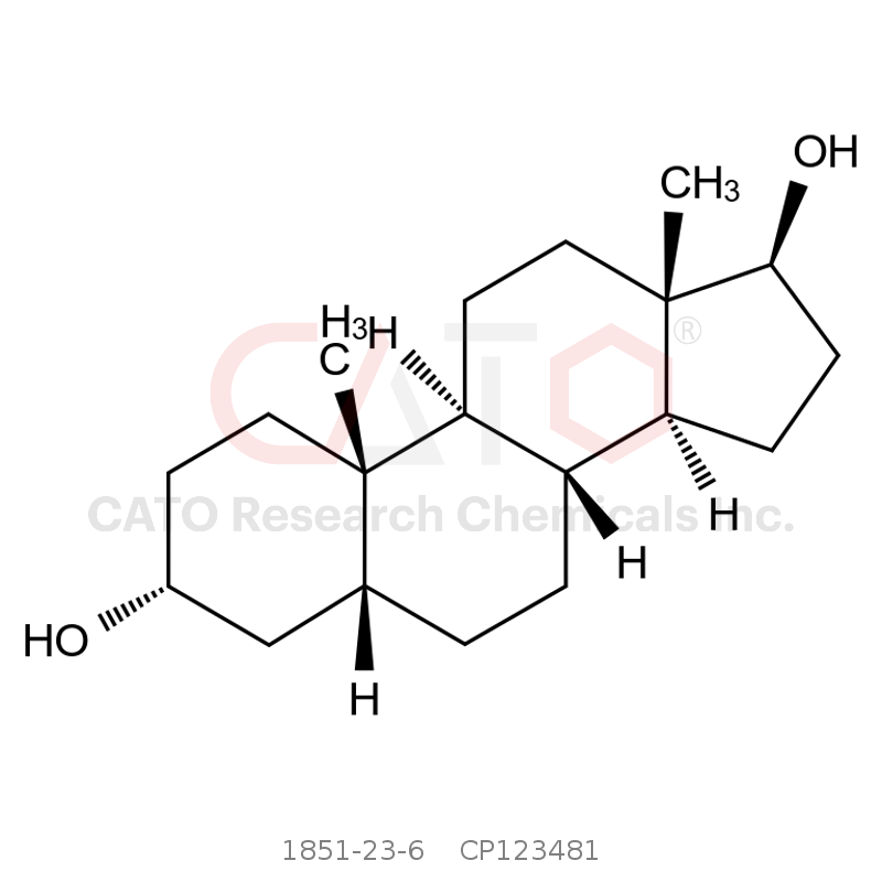 CAS No.:1851-23-6,5β-Androstan-3α,17β-二醇