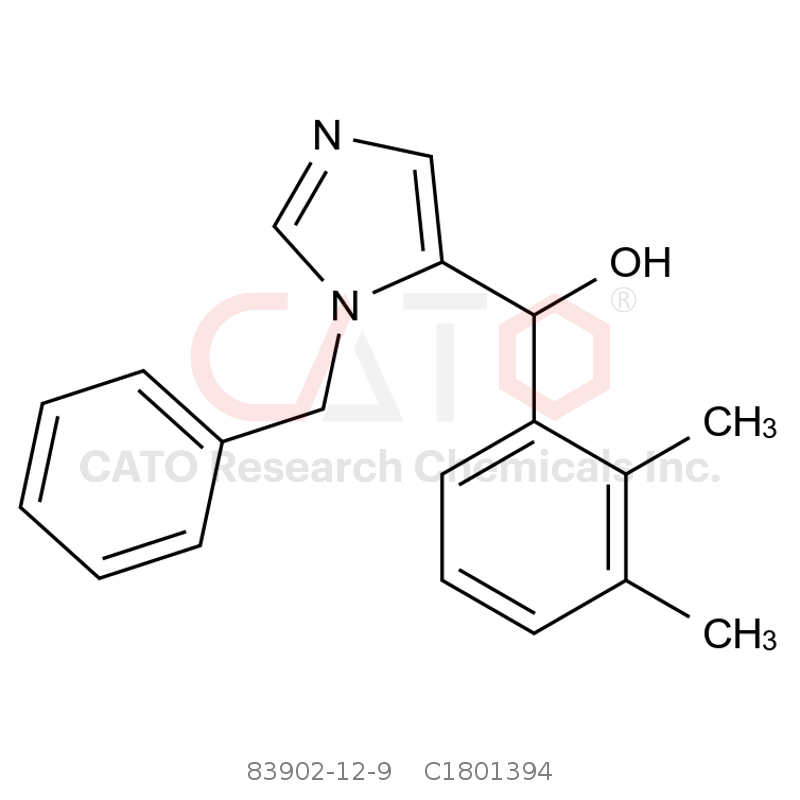 CAS No.:83902-12-9,(1-苄基-1H-咪唑-5-基)(2,3-二甲基苯基)甲醇
