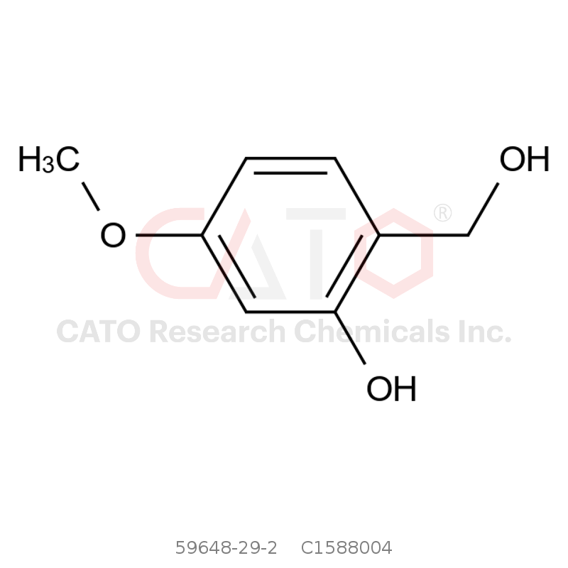 CAS No.:59648-29-2,2-(Hydroxymethyl)-5-methoxyphenol