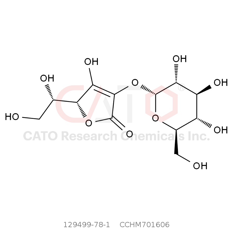 CAS No.:129499-78-1,2-O-α-D-Glucopyranosyl-L-ascorbic Acid
