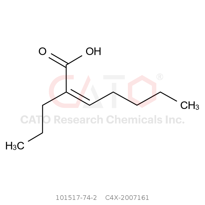CAS No.:101517-74-2,2-丙基-2-庚烯酸