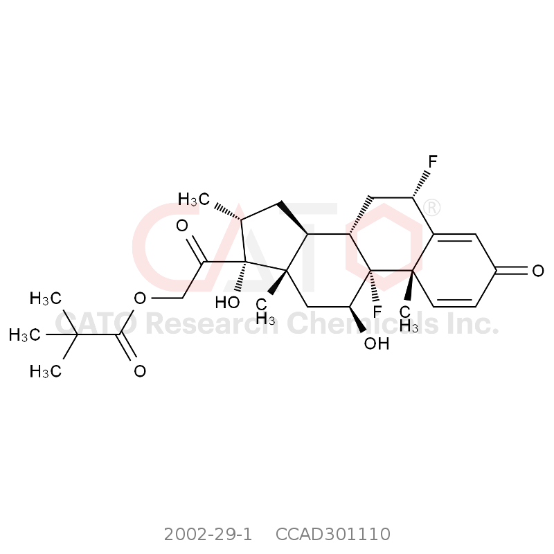 CAS No.:2002-29-1,Flumethasone 21-Pivalate