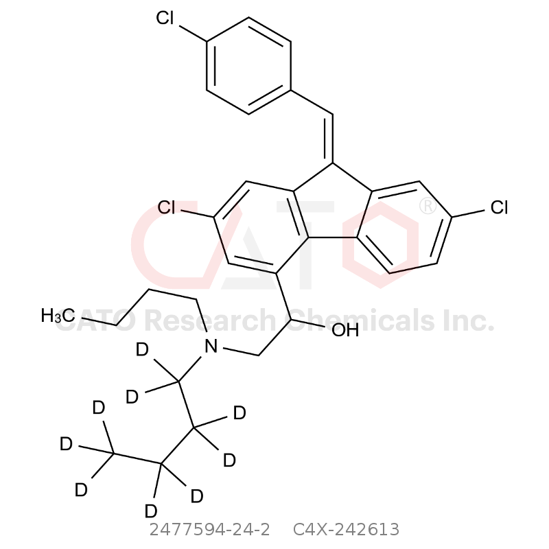 CAS No.:2477594-24-2,苯芴醇-d9