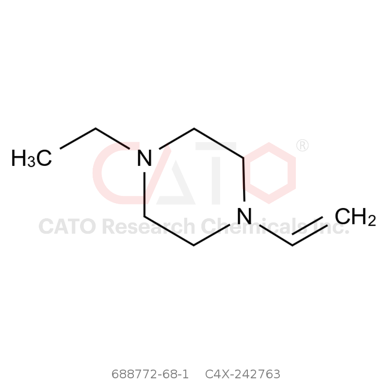 CAS No.: 688772-68-1,1-ethyl-4-vinylpiperazine