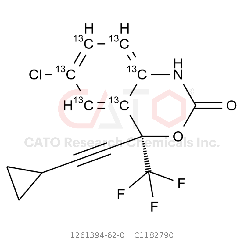 CAS No.:1261394-62-0,Efavirenz-13C6