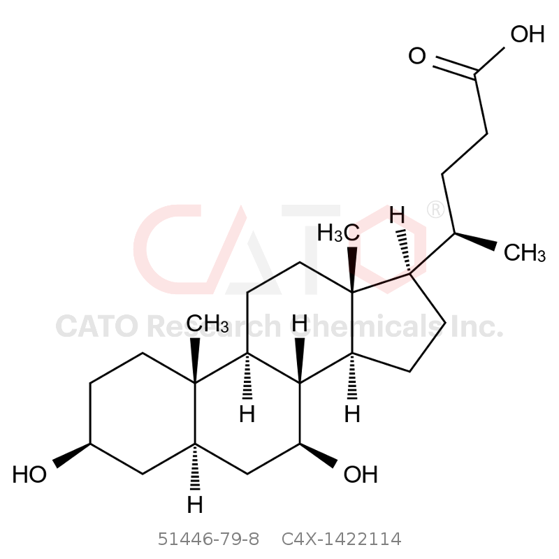 CAS No.:51446-79-8,熊去氧胆酸杂质114
