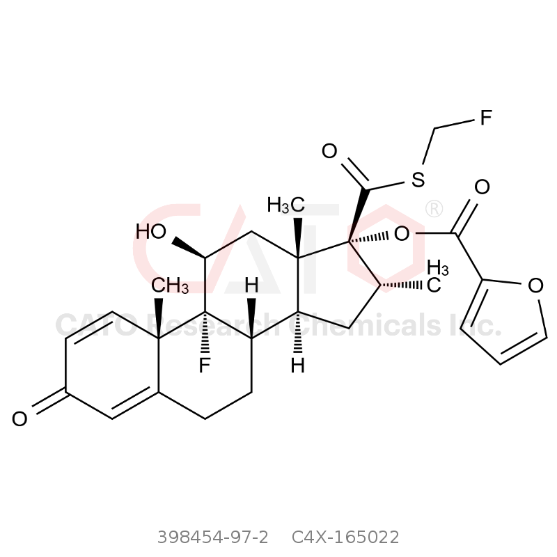 CAS No.:398454-97-2,氟替卡松杂质22