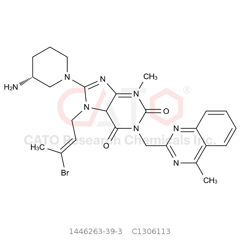 CAS No.:1446263-39-3,Linagliptin impurity N2