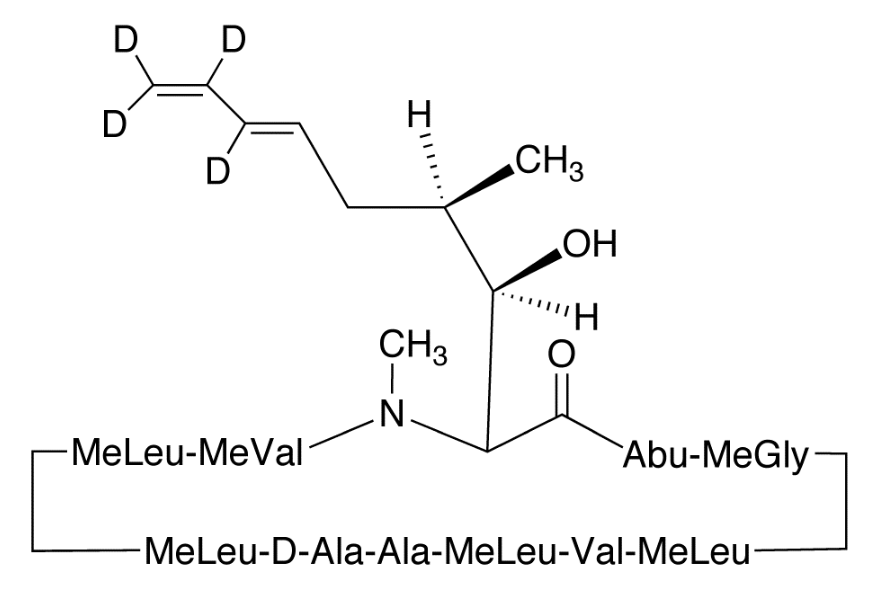 Voclosporin-d4 structure