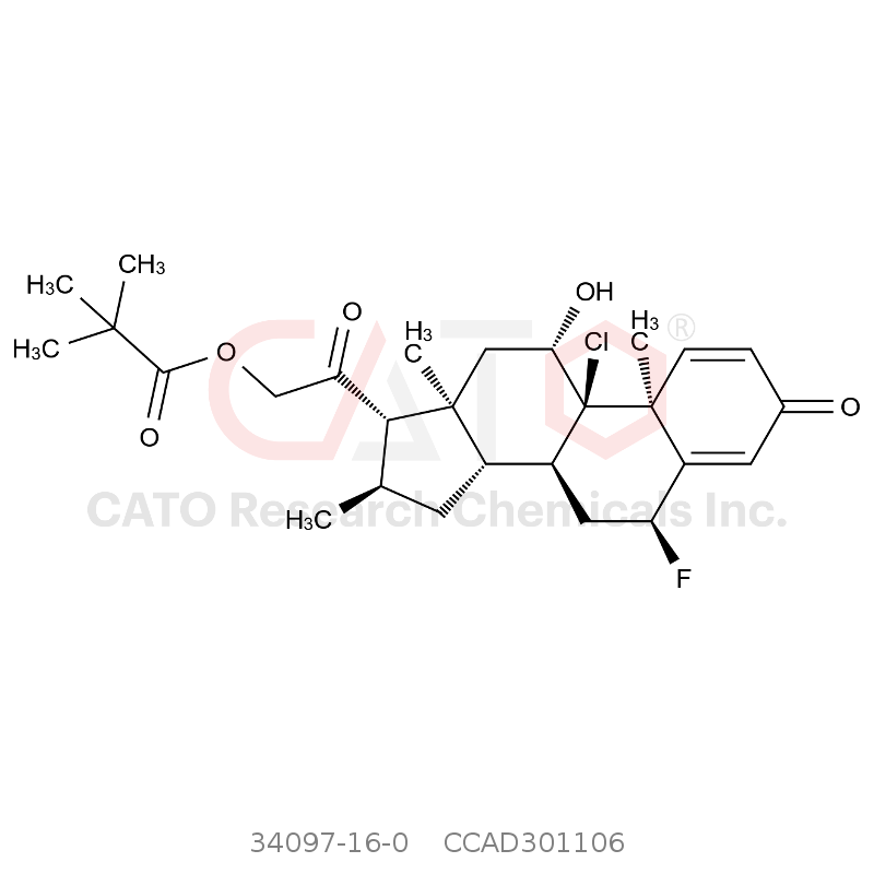 CAS No.:34097-16-0,氟可龙杂质15
