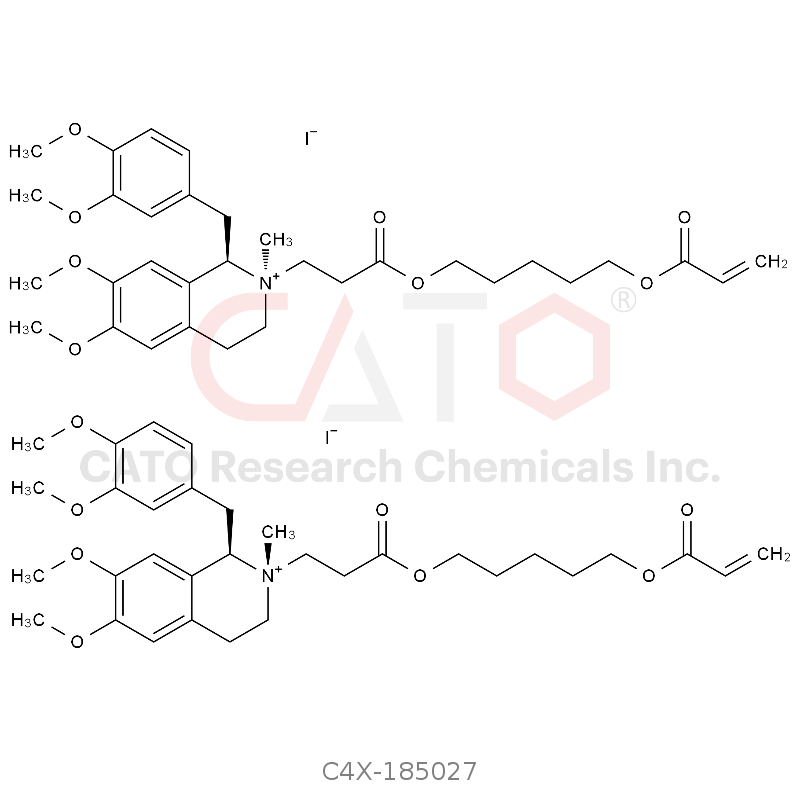 Cisatracurium Besilate EP Impurity N and O Iodide
