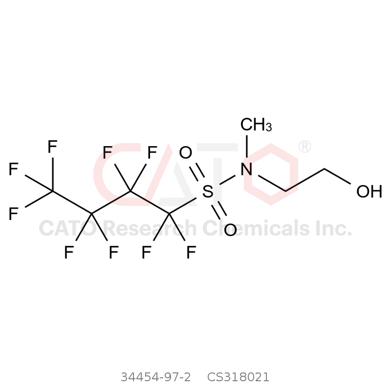 CAS No.:34454-97-2,1,1,2,2,3,3,4,4,4-九氟-N-(2-羟乙基)-N-甲基-1-丁磺酰胺