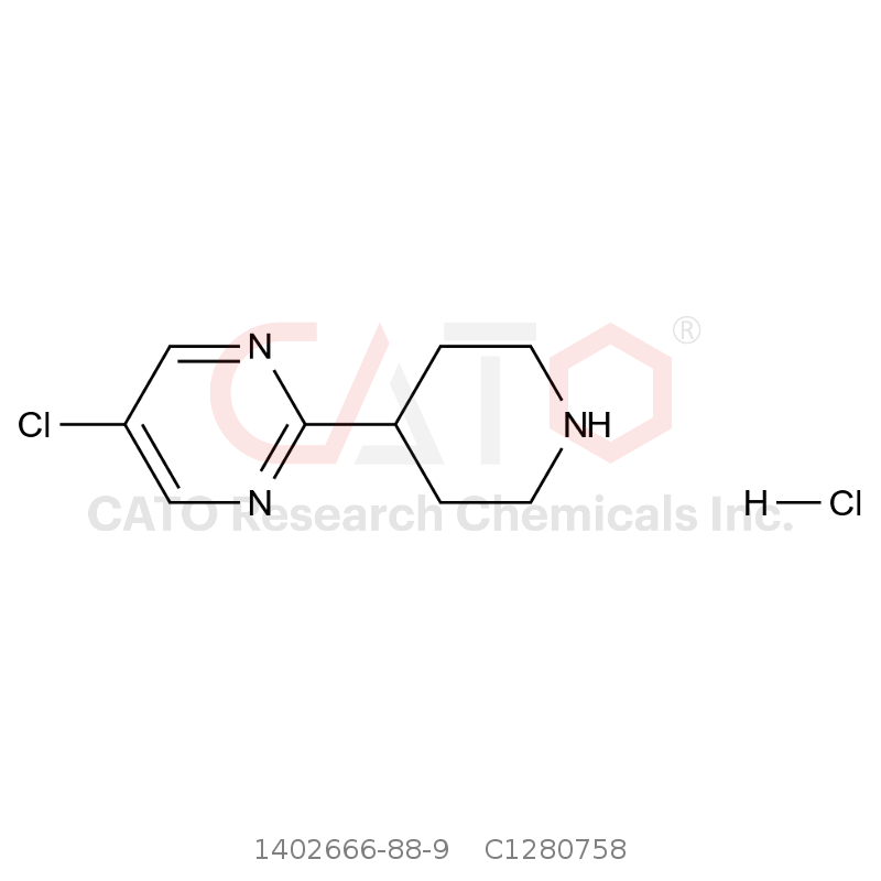 CAS No.:1402666-88-9,5-Chloro-2-(piperidin-4-yl)pyrimidine HCl