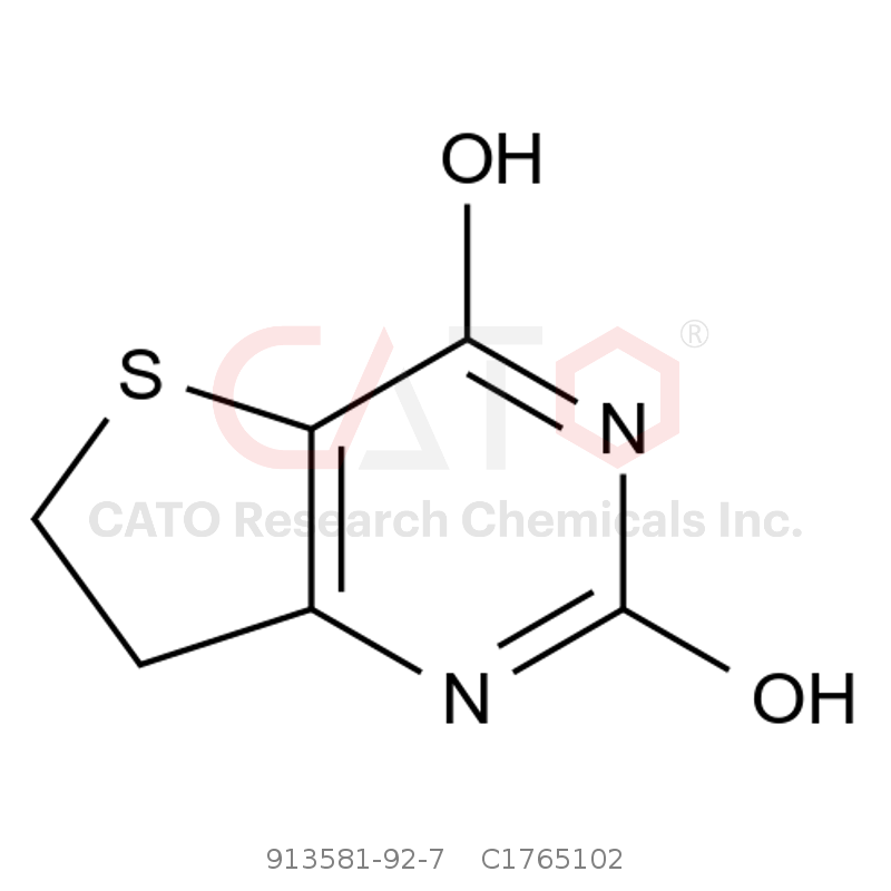 CAS No.:913581-92-7,6,7-Dihydrothieno[3,2-d]pyrimidine-2,4-diol