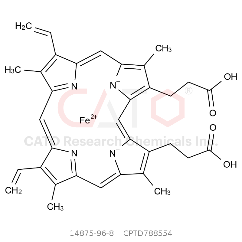 CAS No.:14875-96-8,血红素铁1%