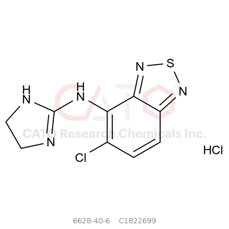 CAS No.:6628-40-6,Tizanidine HCl
