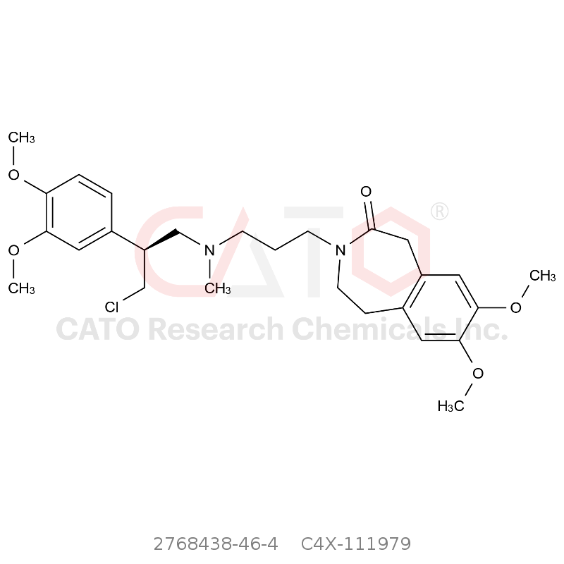 CAS No.:2768438-46-4,Ivabradine impurity 79