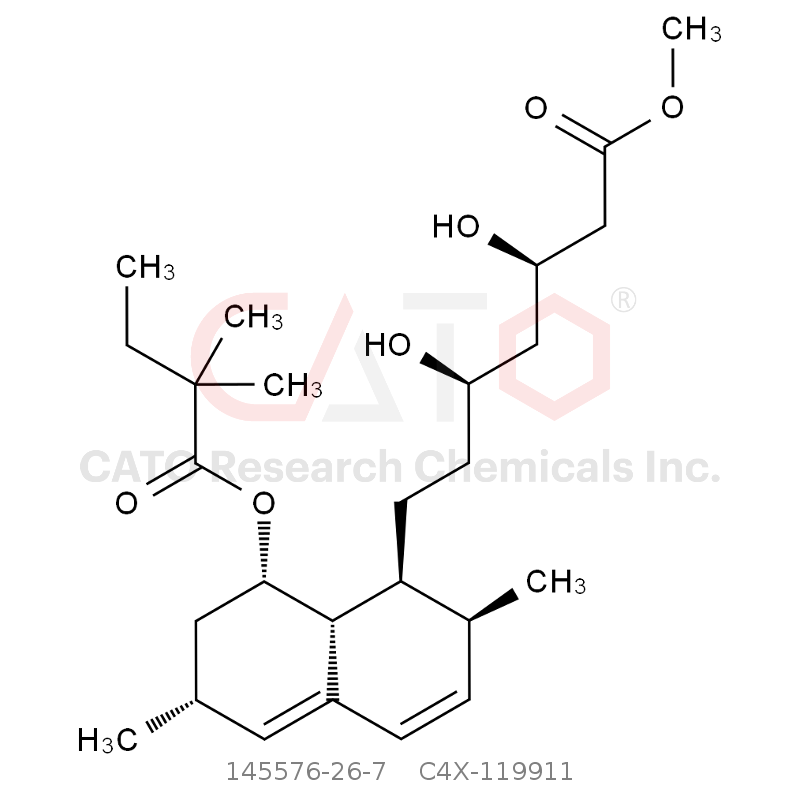 CAS No.:145576-26-7,Simvastatin Methyl Ester