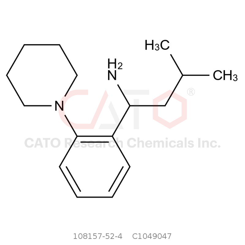 CAS No.:108157-52-4,3-Methyl-1-(2-(piperidin-1-yl)phenyl)butan-1-amine