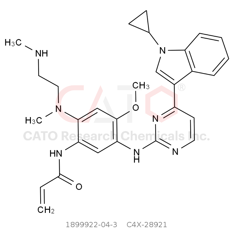 CAS No.:1899922-04-3,Almonertinib Impurity 1
