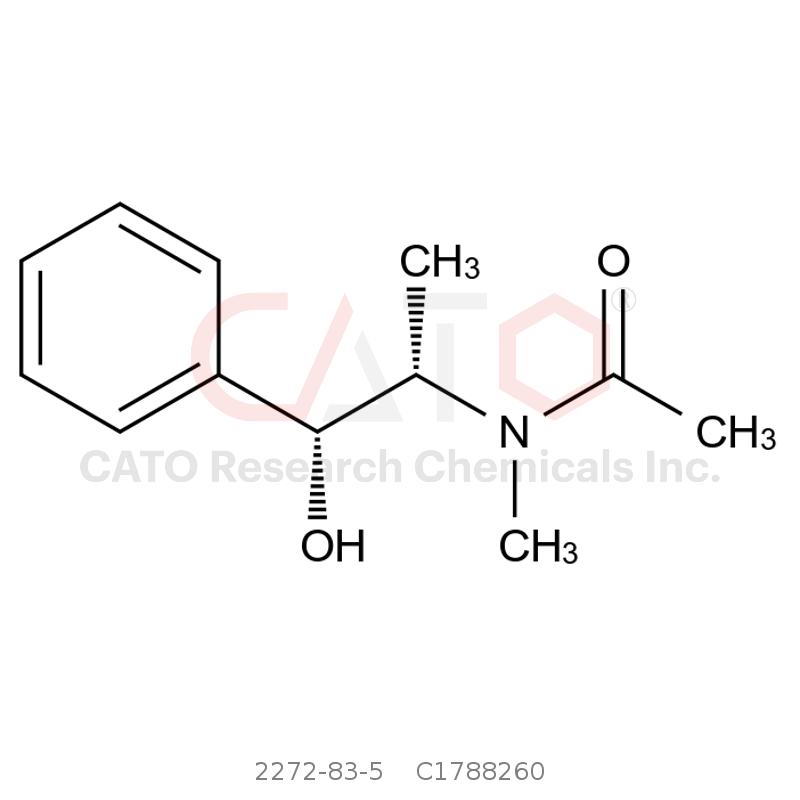 CAS No.:2272-83-5,N-((1R,2S)-1-羟基-1-苯基丙烷-2-基)-N-甲基乙酰胺