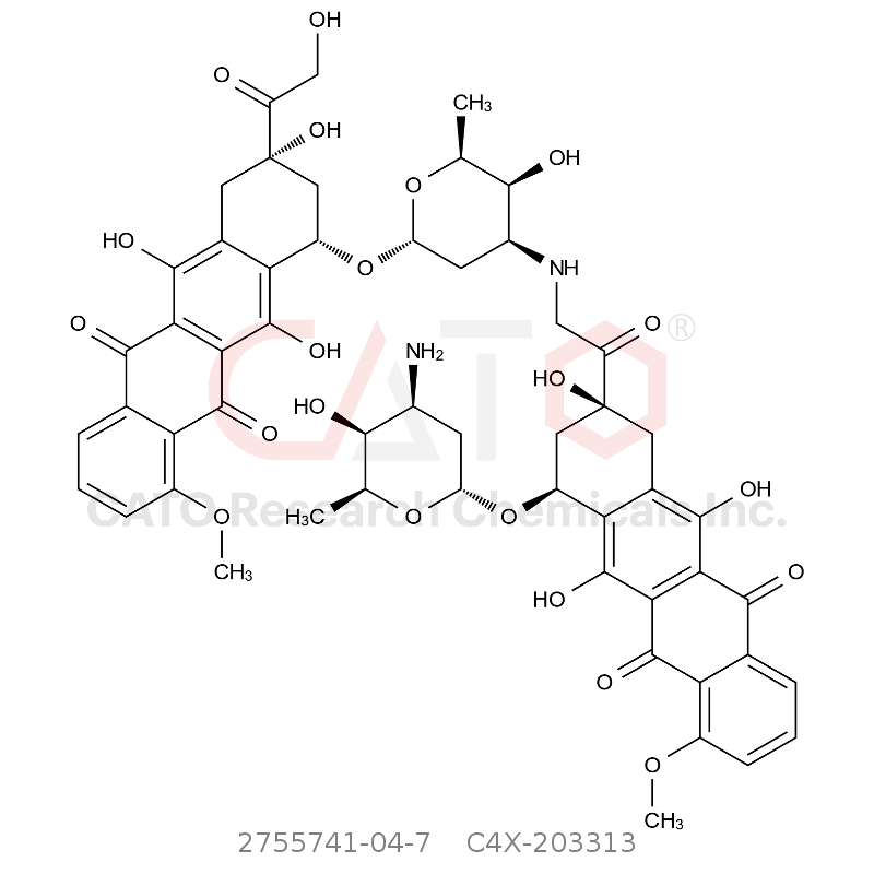 CAS No.:2755741-04-7,Doxorubicin Dimer Impurity 13