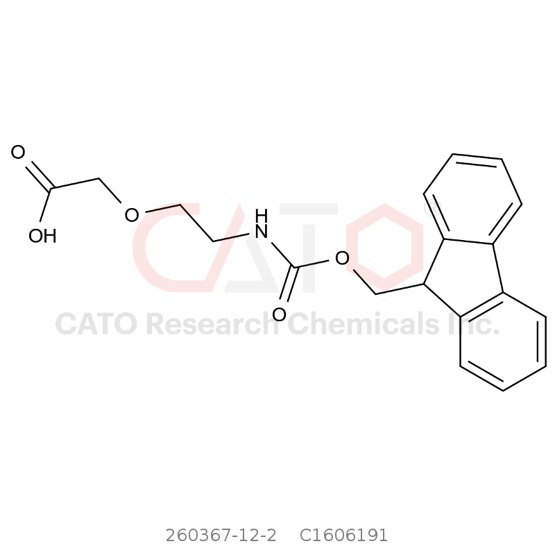 CAS No.:260367-12-2,2-[2-(Fmoc-氨基)乙氧基]乙酸