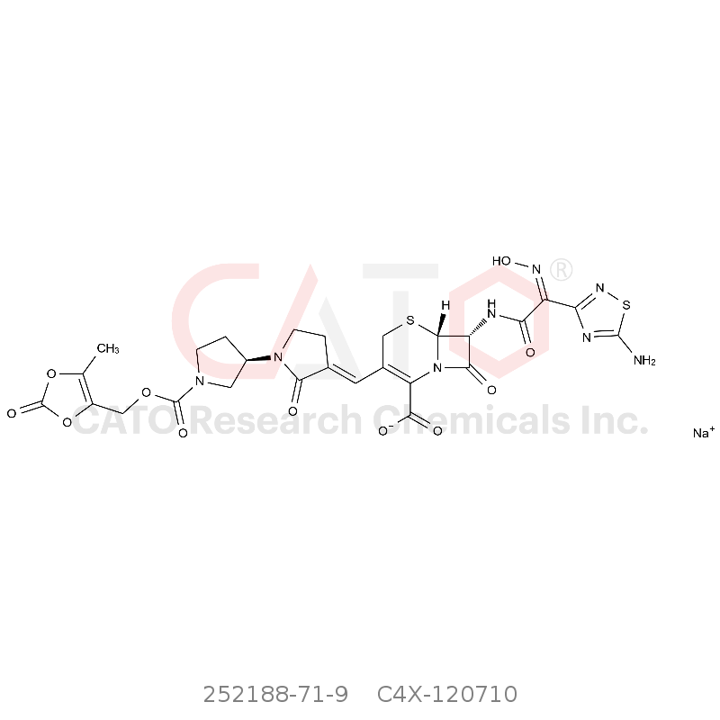 CAS No.:252188-71-9,Ceftobiprole Medocaril Sodium