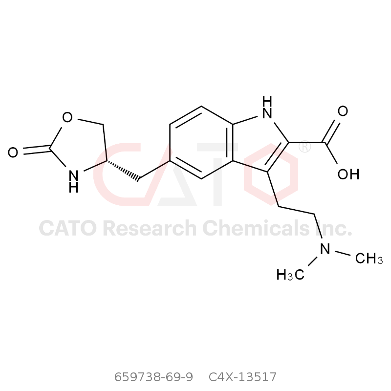 CAS No.:659738-69-9,Zolmitriptan EP Impurity I