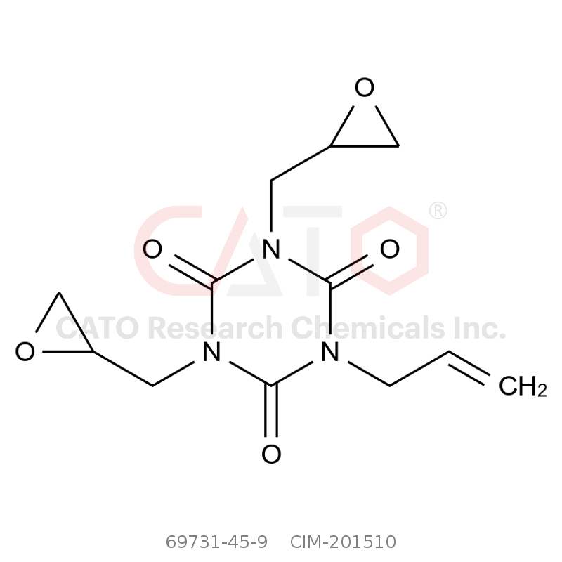 CAS No.:69731-45-9,1-烯丙基-3,5-双(环氧乙烷-2-基甲基)-1,3,5-三嗪烷-2,4,6-三酮