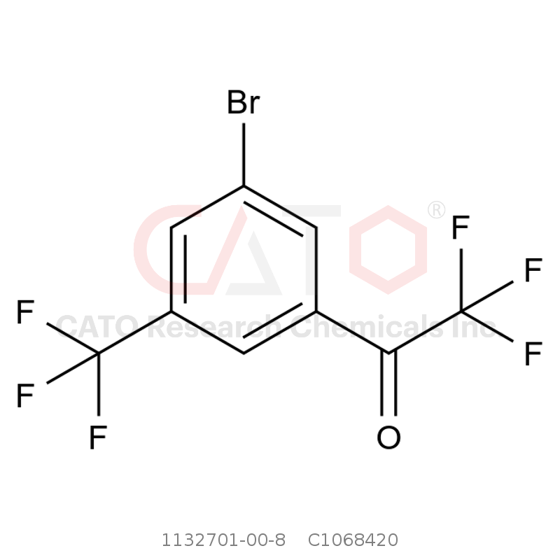 CAS No.:1132701-00-8,1-(3-溴-5-(三氟甲基)苯基)-2,2,2-三氟乙烷-1-酮