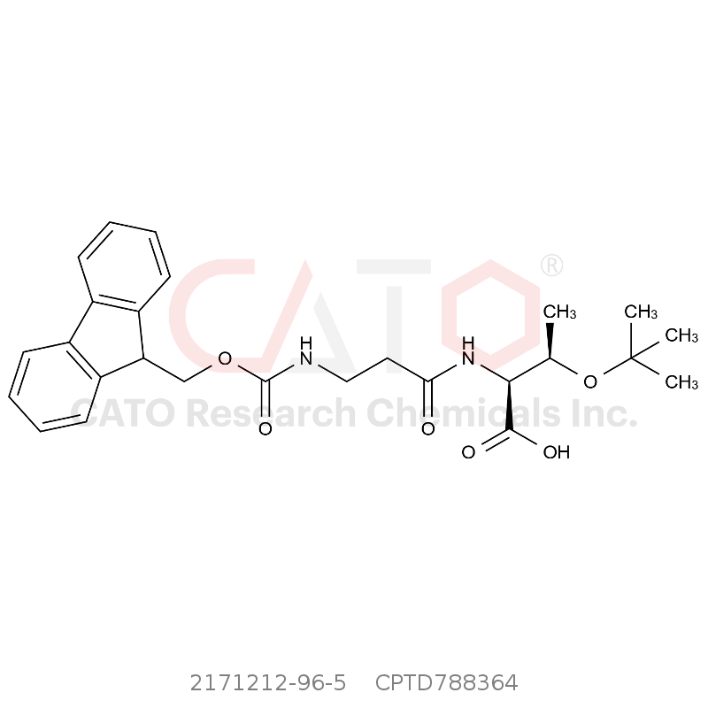 CAS No.:2171212-96-5,芴甲氧羰基-β-丙氨酰-苏氨酸(tBu)