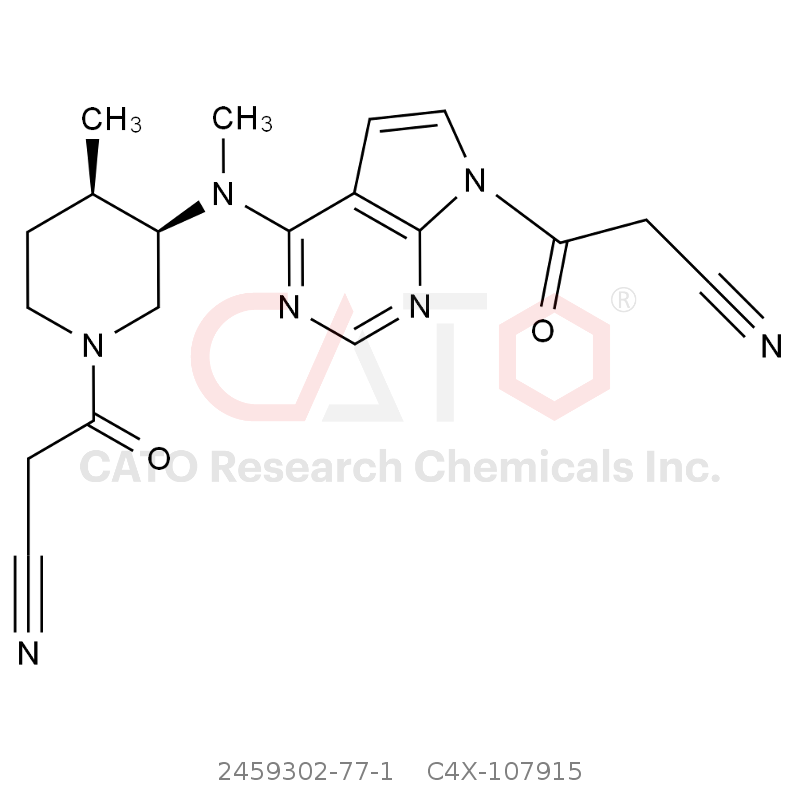 CAS No.:2459302-77-1,Tofacitinib Impurity 15
