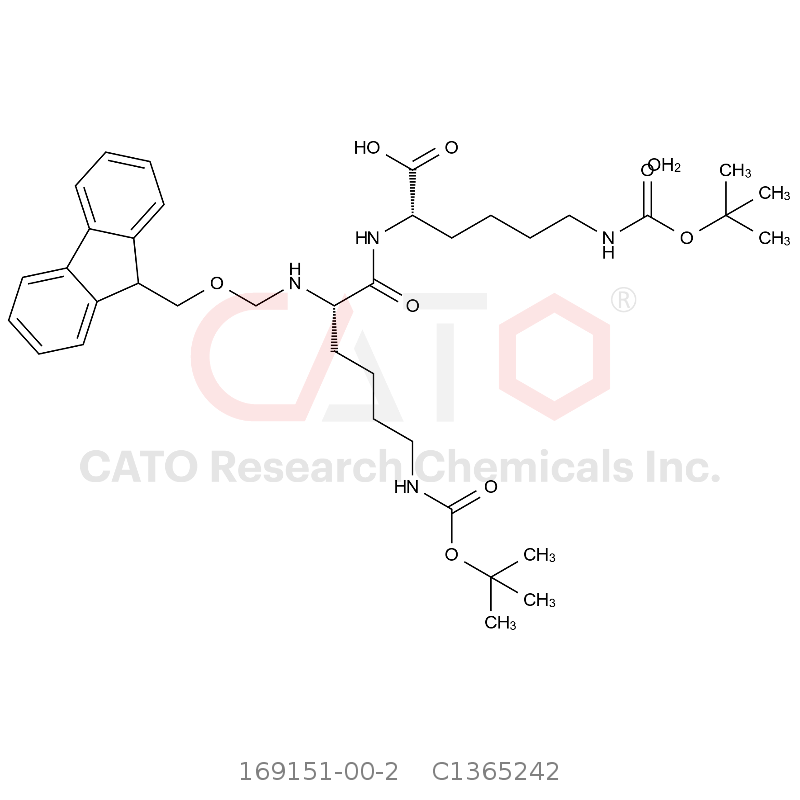 CAS No.:169151-00-2,Fmoc-Lys(Boc)-Lys(Boc)-OH