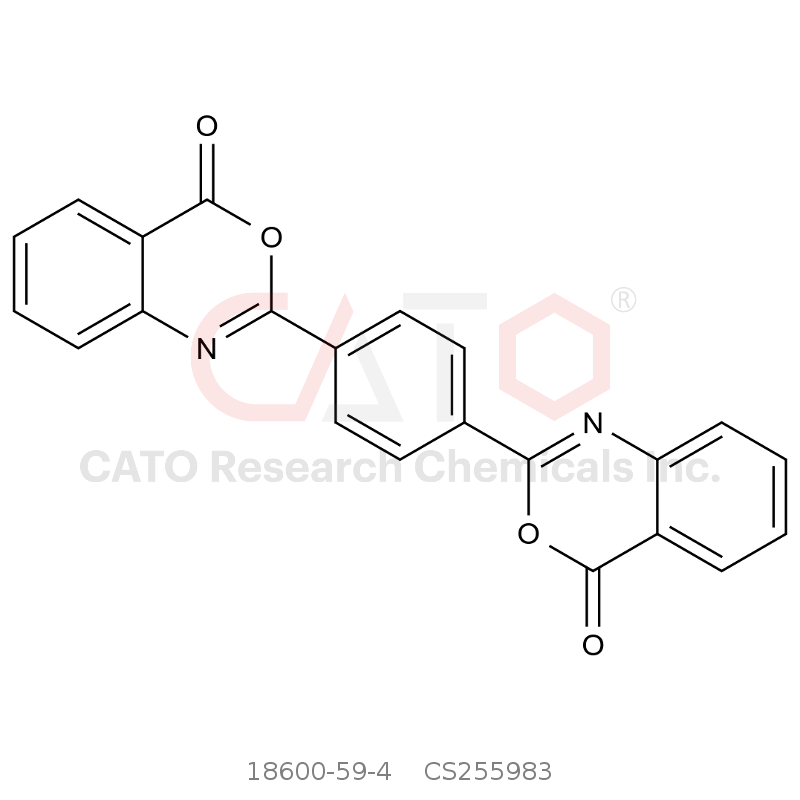 CAS No.:18600-59-4,2,2'-(1,4-亚苯基)双(4H-3,1-苯并恶嗪-4-酮)