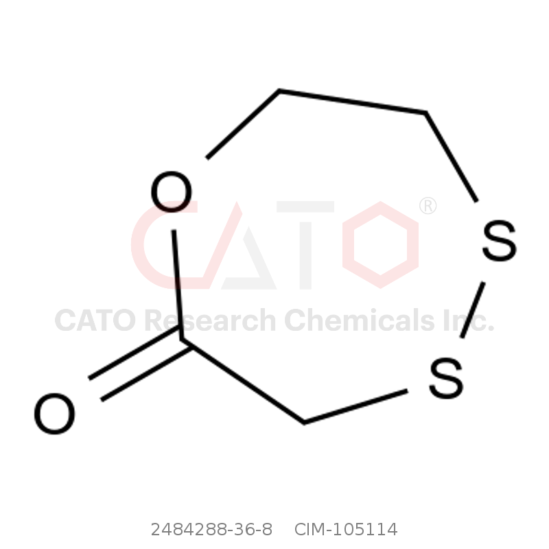 CAS No.:2484288-36-8,1,4,5-Oxadithiepan-2-one